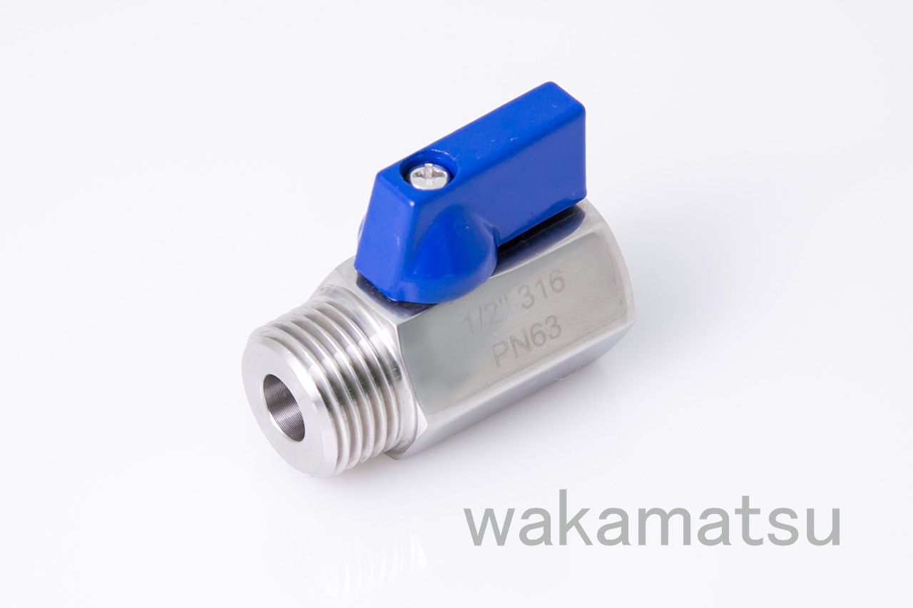 玉树Mini internal and external tooth ball valve wv203