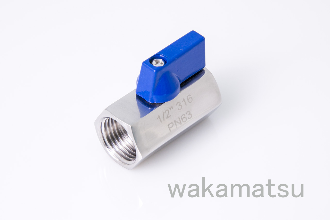 德阳Mini internal thread ball valve wv201