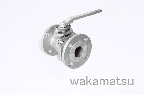 德阳Two piece flange ball valve wv301